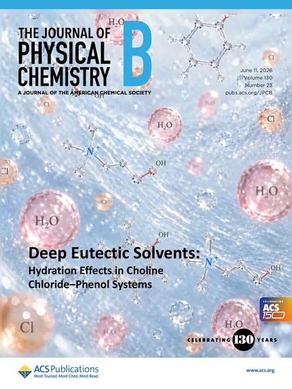 Capa relacionada ao artigo Hydration and Molar Ratio Effects in Choline Chloride-Phenol Deep Eutectic Solvents