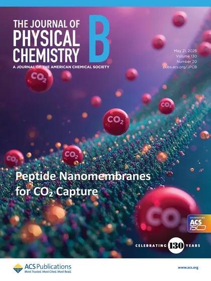 Capa relacionada ao artigo Bio-Inspired Peptide Membranes for CO2 Capture: A Molecular Dynamics Study of A6H and A6R Interfaces